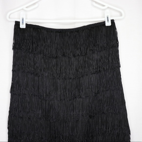 Express Skirt With Fringe - Picture 2 of 5